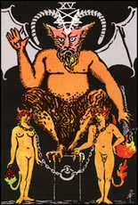 O Diabo - Arcano Maior do Tarot do Amor