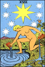 A Estrela - Arcano Maior do Tarot do Amor