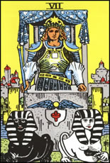 O Carro - Arcano Maior do Tarot do Amor