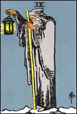 O Eremita - Arcano Maior do Tarot do Amor