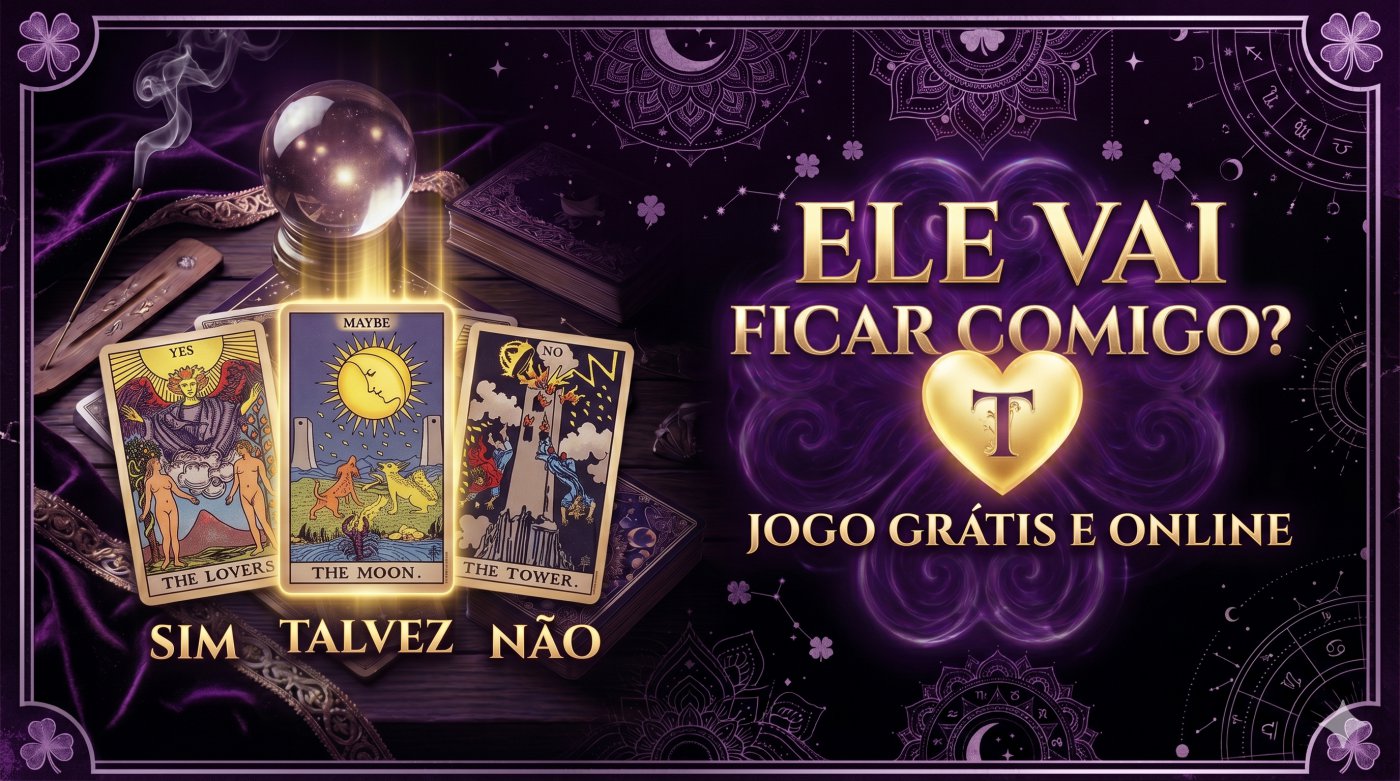 Ele vai ficar comigo