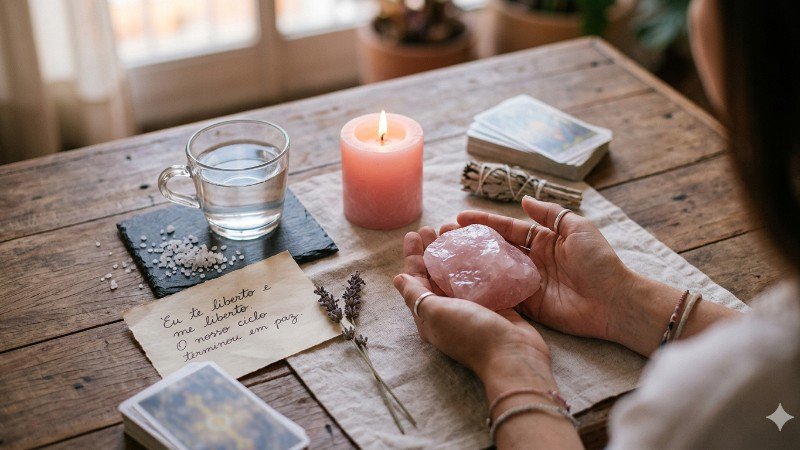 Como esquecer um amor? Ritual com Quartzo Rosa